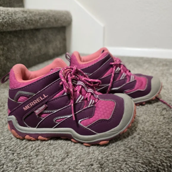 Merrell Kids Hiking Boot Sz 11 - Picture 4 of 7